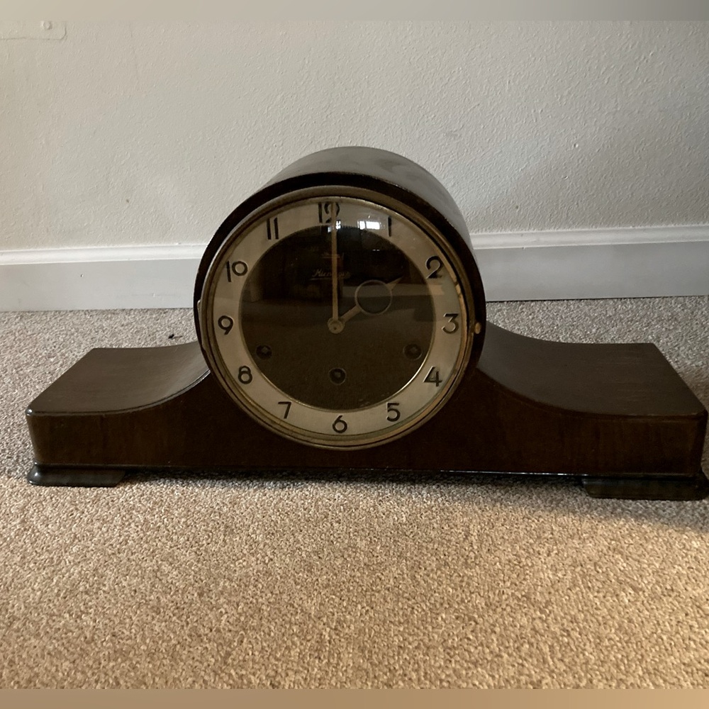 Kieninger Vintage Mantel Clock (nonworking)